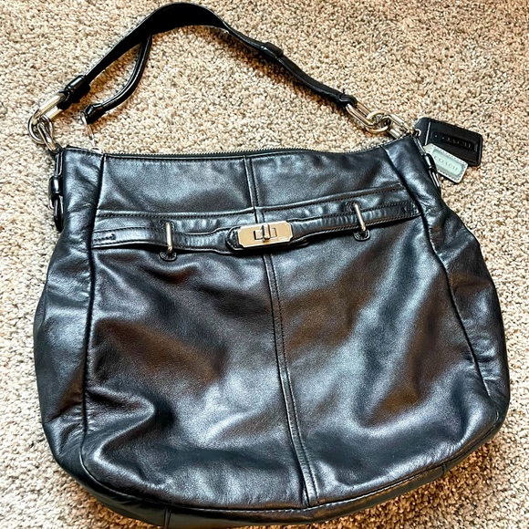 Coach shoulder bag-Black - Picture 1 of 2